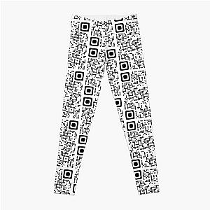 TommyInnit Leggings - TommyInnit jump in the cadillac qr code Leggings RB2805