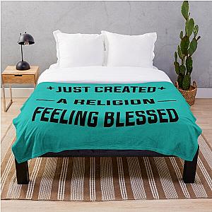 TommyInnit Bedding Sets - Just Created a Religion Feeling Blessed | Tommyinnit V2 Throw Blanket RB2805