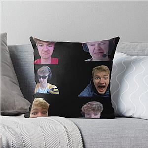 TommyInnit Pillows - Tommyinnit Faces Dream Team Throw Pillow RB2805