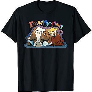 TommyInnit T-Shirts – Tommyinnit Cow Sleeping Classic T-Shirt