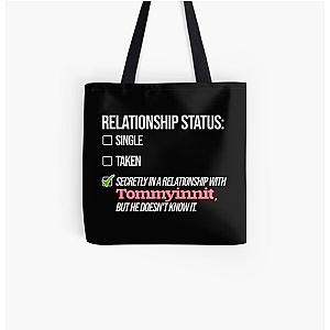 TommyInnit Bags - Relationship with Tommyinnit All Over Print Tote Bag RB2805