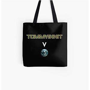 TommyInnit Bags - Tommyinnit above the world - Minecraft All Over Print Tote Bag RB2805