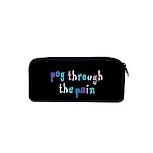 TommyInnit Pencil Cases – Pog Through The Pain Multicolor Pencil Cases