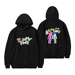 TommyInnit Hoodies - Sunday Club Printed Double Sides Pullover Hoodie