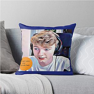 TommyInnit Pillows - Tommyinnit Fan Art Cute Cushion Throw Pillow