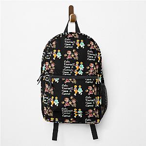 TommyInnit Backpacks - Calm Yourself Have A Carrot Tommyinnit Backpack