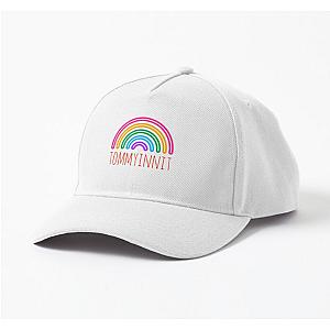 TommyInnit Cap - TommyInnit Rainbow White Cap