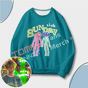 TommyInnit Sweatshirts - Tommyinnit Sunday Club Sweatshirt