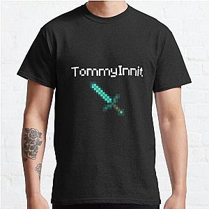 TommyInnit T-Shirts - TommyInnit - White Classic T-Shirt RB2805