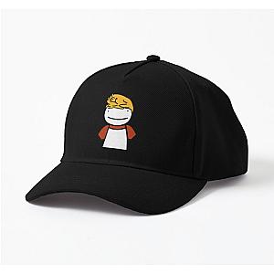 TommyInnit Cap - TommyInnit Cartoon Black Cap