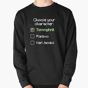 TommyInnit Sweatshirts - Choose your character - Tommyinnit (2) Pullover Sweatshirt RB2805