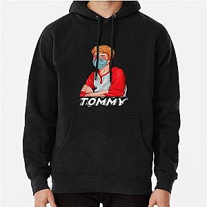 TommyInnit Hoodie - Tommyinnit Stay Back Away Pullover Hoodie