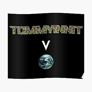 TommyInnit Posters - Tommyinnit above the world - Minecraft Poster RB2805