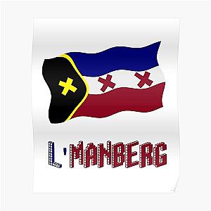 TommyInnit Posters - TommyInnit flag LManberg Poster RB2805