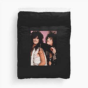 Tommy Lee Nikki Sixx Poster Duvet Cover