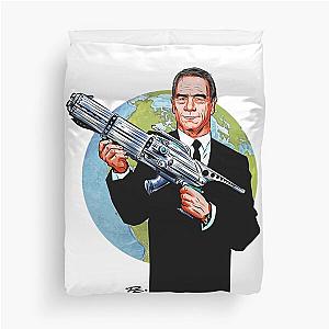 Tommy Lee Jones An illustration by Paul Cemmick Duvet Cover