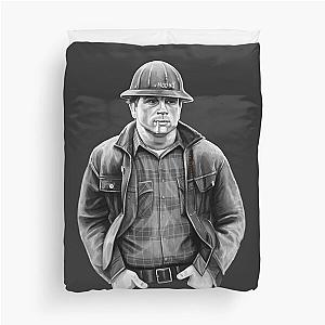 Tommy Lee Jones Painting Duvet Cover