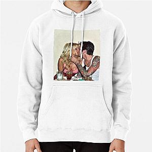 Pamela Anderson Tommy Lee Kissing Pullover Hoodie