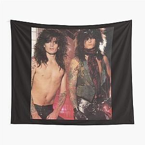 Nikki Sixx and Tommy Lee Tapestry