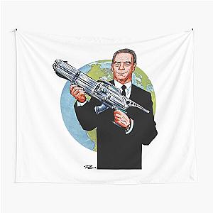 Tommy Lee Jones - An illustration by Paul Cemmick Tapestry