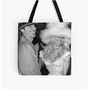 Pamela Anderson and Tommy Lee at VMAs All Print Tote Bag