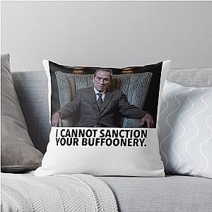 Tommy Lee Jones Cannot Sanction Your Buffoonery Throw Pillow