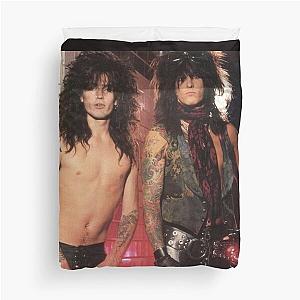 Nikki Sixx and Tommy Lee Duvet Cover
