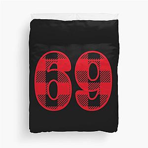 69 - Pam and Tommy - Tommy Lee - Number 69 - Sixty Nine Duvet Cover