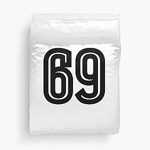 69 - Pam and Tommy - Tommy Lee - Number 69 - Sixty Nine Duvet Cover