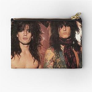 Nikki Sixx & Tommy Lee  Zipper Pouch