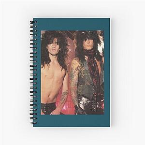 Nikki Sixx & Tommy Lee                     Spiral Notebook