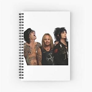 Nikki Sixx & Tommy Lee Spiral Notebook