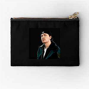 "Retro Waves" Tommy Richman Design Tommy Richman Zipper Pouches