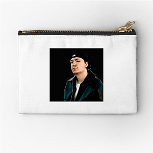 "Retro Waves" Tommy Richman Design Tommy Richman Zipper Pouches