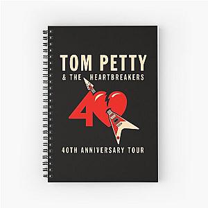 love 40th heartbreakers show Spiral Notebook