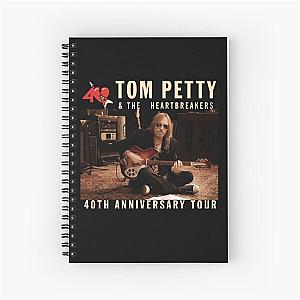 new 2021 tom pretty heartbreakers 40 tour Spiral Notebook