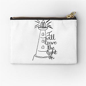 Leave the Light on Tom Walker Zipper Pouch