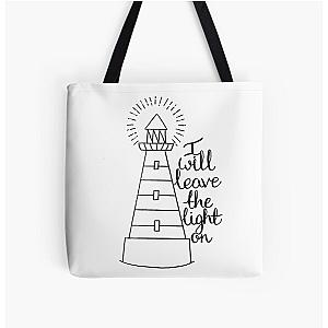 Leave the Light on Tom Walker All Over Print Tote Bag