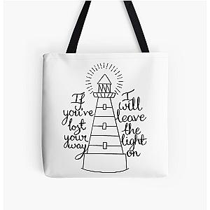 Leave the Light on Tom Walker All Over Print Tote Bag