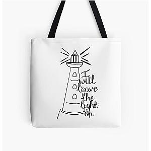 Leave the Light on Tom Walker All Over Print Tote Bag