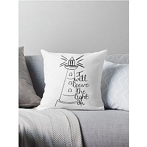 Leave the Light on Tom Walker Throw Pillow