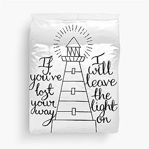 Leave the Light on Tom Walker Duvet Cover