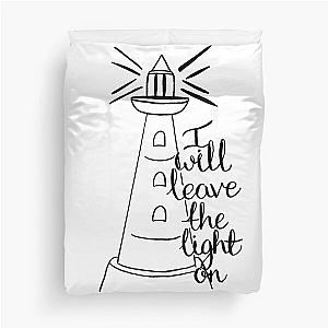 Leave the Light on Tom Walker Duvet Cover