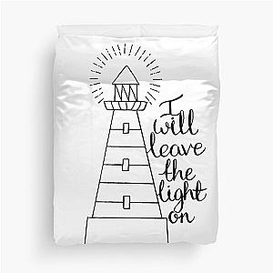 Leave the Light on Tom Walker Duvet Cover