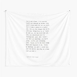 Tom Walker - Just You And I Lyrics Tapestry