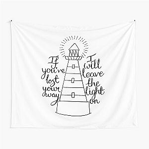 Leave the Light on Tom Walker Tapestry