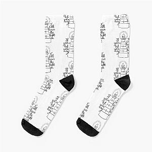 Leave the Light on Tom Walker Socks