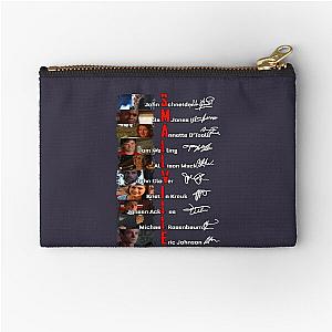 Smallville Cast Signed Fan Tom Welling Kristin Kreuk Allison Mack For Trending Zipper Pouch