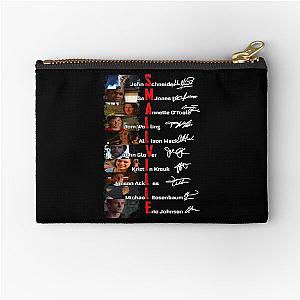 Smallville Cast Signed Gift Fan Tom Welling Kristin Kreuk Allison Mack Gift Tee For Zipper Pouch