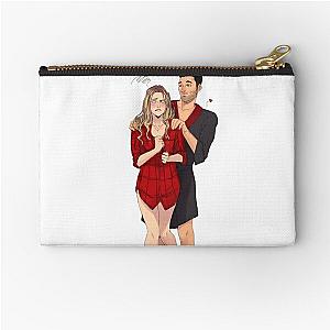 Lucifer and Chloe  Zipper Pouch